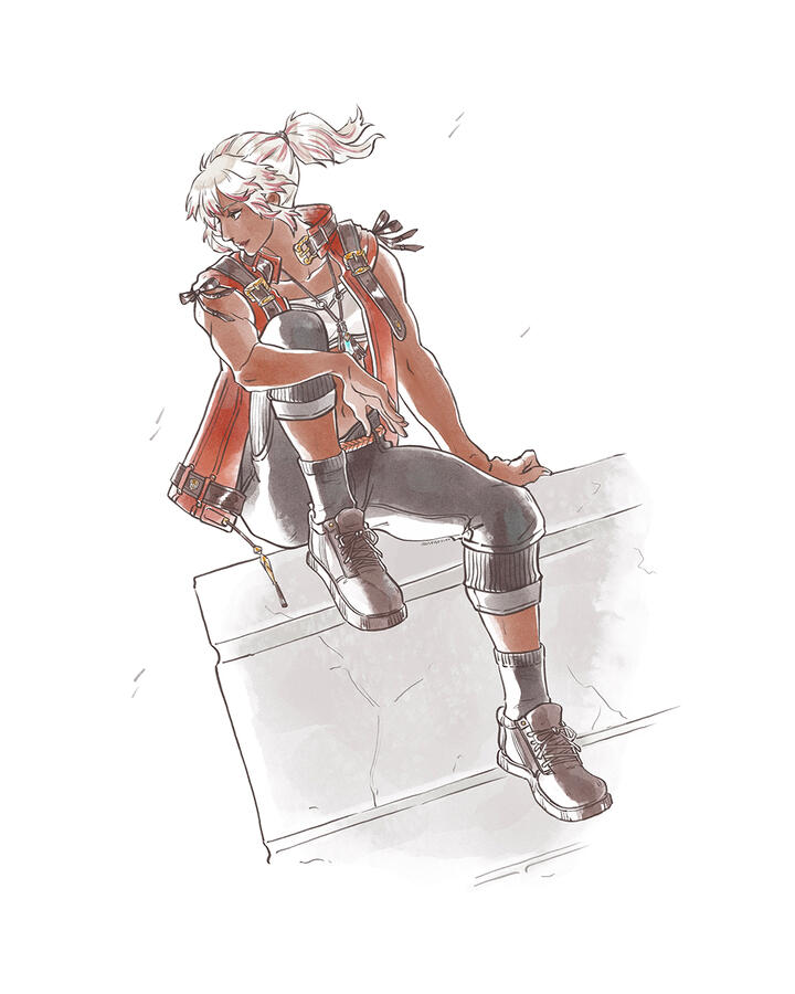 Rineah, FFXIV character commission